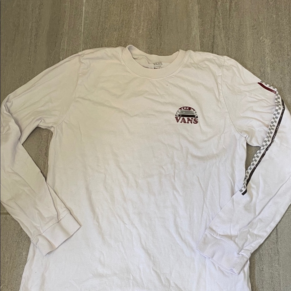 White Vans Longsleeve